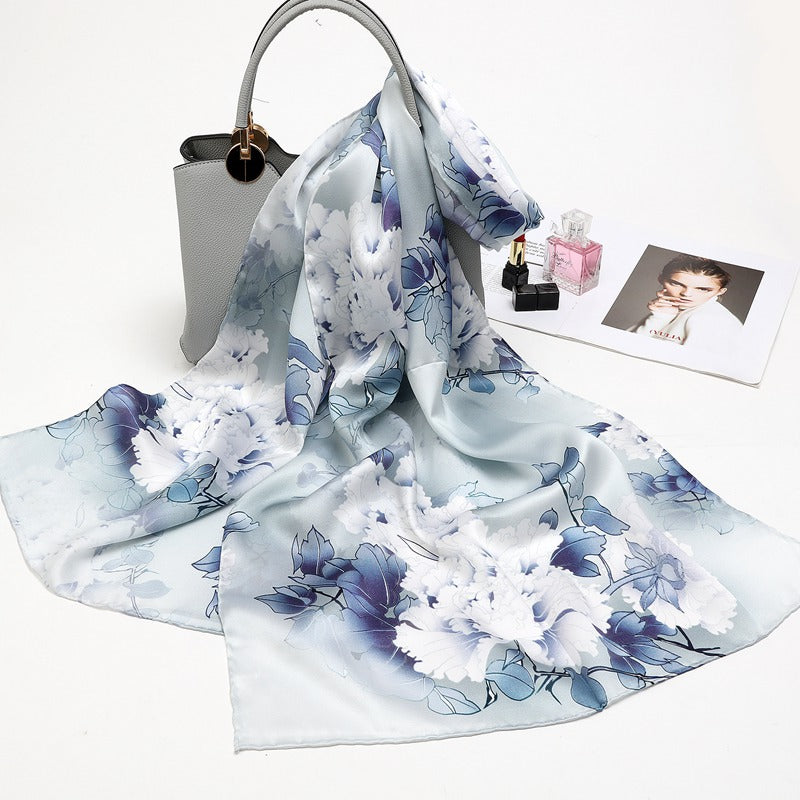 Women's All-match Silk Mother's Silk Scarf
